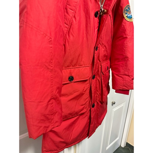 Scotch & Soda ~ Heavy Weight Padded Parka in Red - Picture 9 of 14